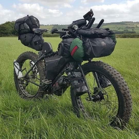 Fat bikepacking