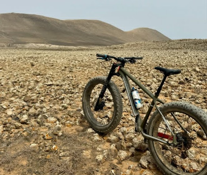 Cannondale Fat CAAD 1 matte green clay mountains